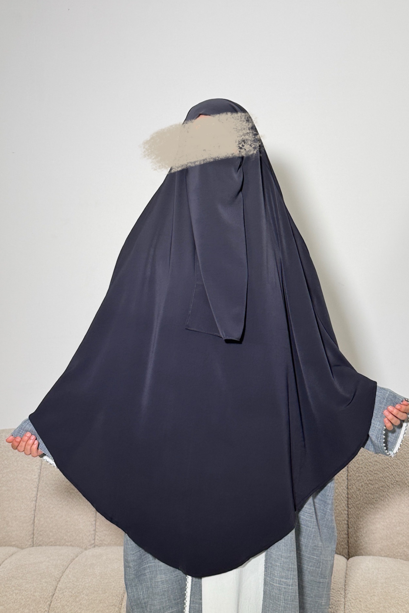 Charcoal Khimar
