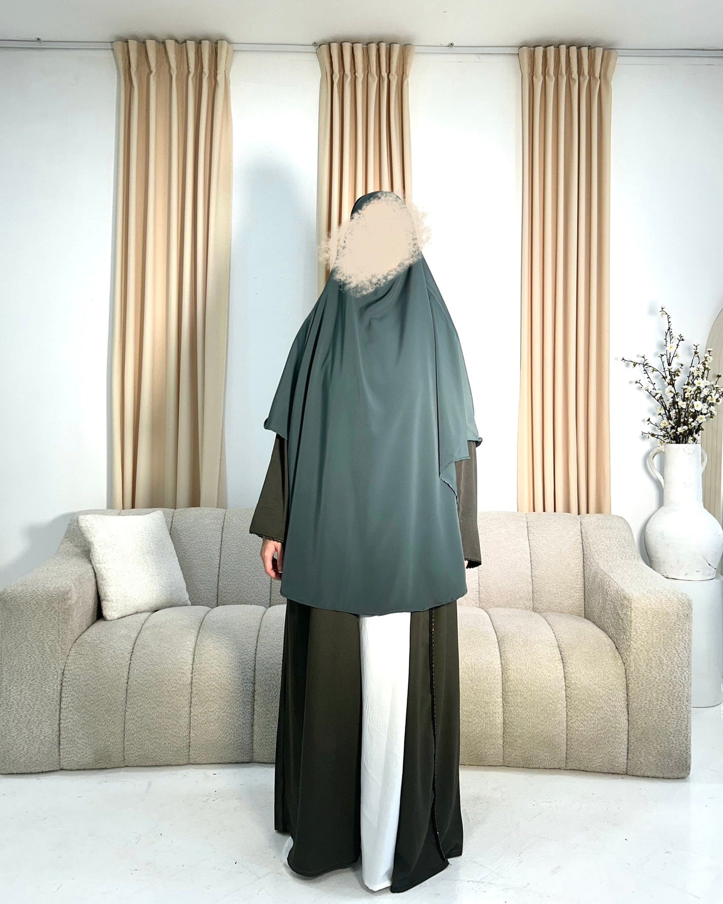 Teal Khimar