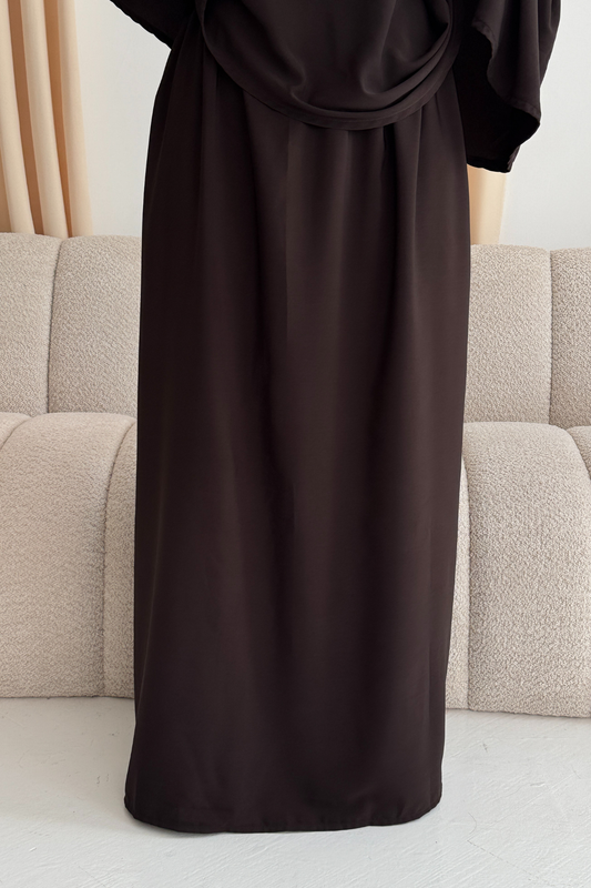 Dark Brown Skirt