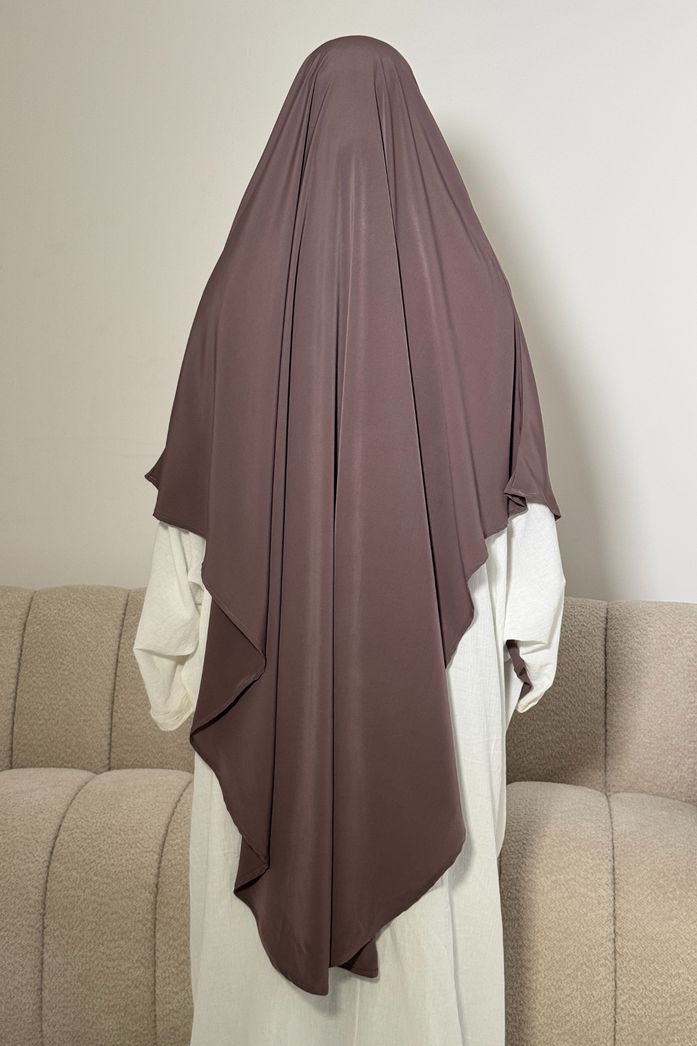 Taupe Khimar