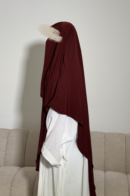 Crimson Khimar