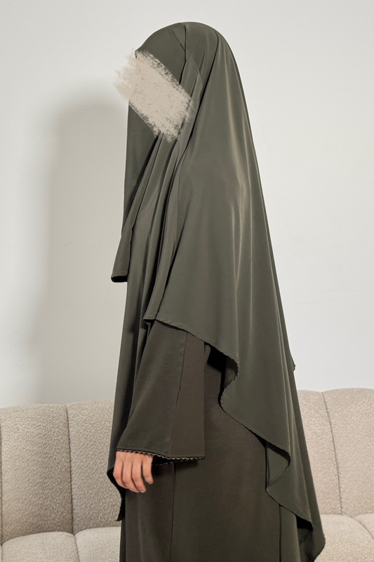 Khaki Khimar